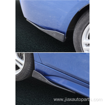 Car rear lip and side skirt rocker separator